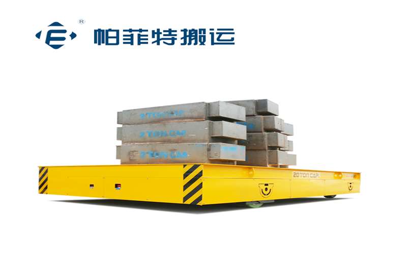 江苏南通20吨蓄电池电动平车发货成功